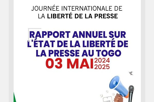 Etat de la liberté de la presse au Togo (Rapport 2025)